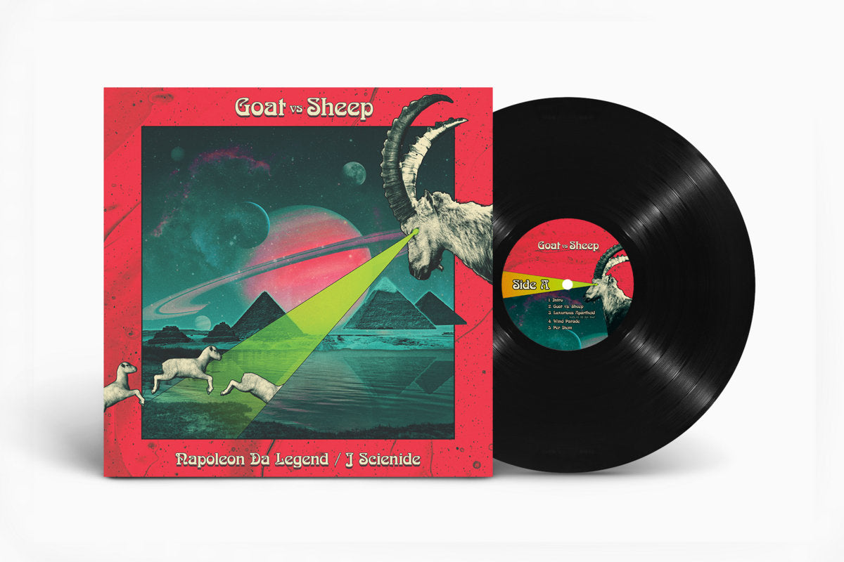 "Goat vs Sheep" - by Napoleon Da Legend & J Scienide (Black vinyl)