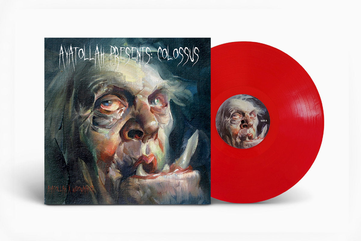 "COLOSSUS" LP - by Widowmaker and Ayatollah (Translucent Red Vinyl)