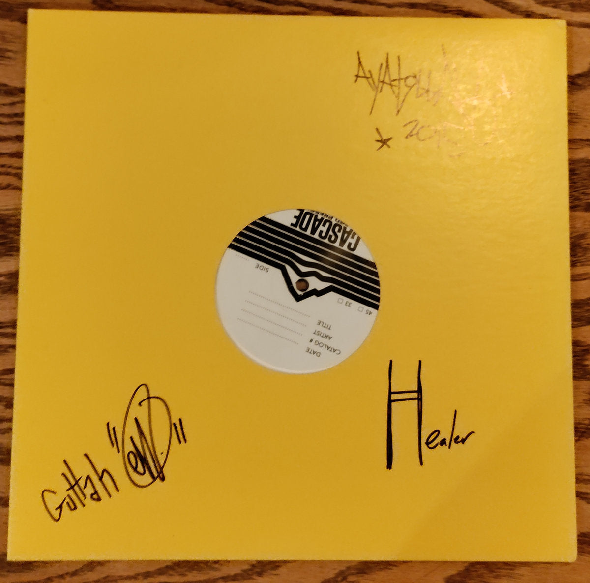 Autographed Test Press (COLOSSUS)